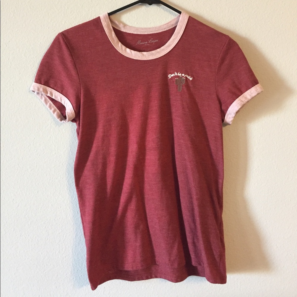 Marine layer cactus T-shirt